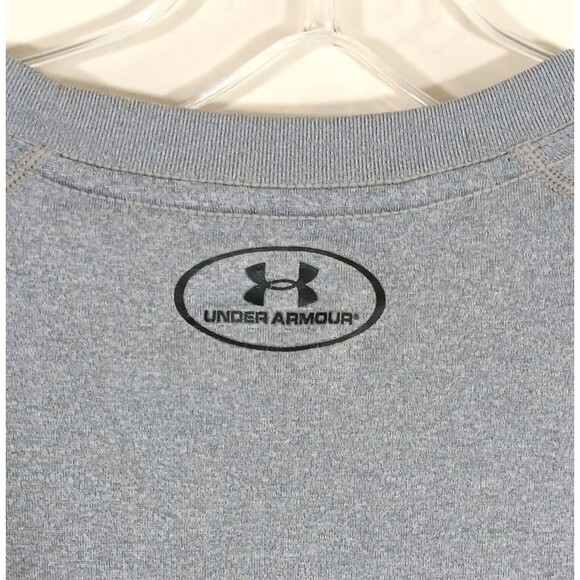 Under Armour Men's UA Sleeveless Tank Top Loose Muscle Shirt Medium M Grey - Picture 5 of 6